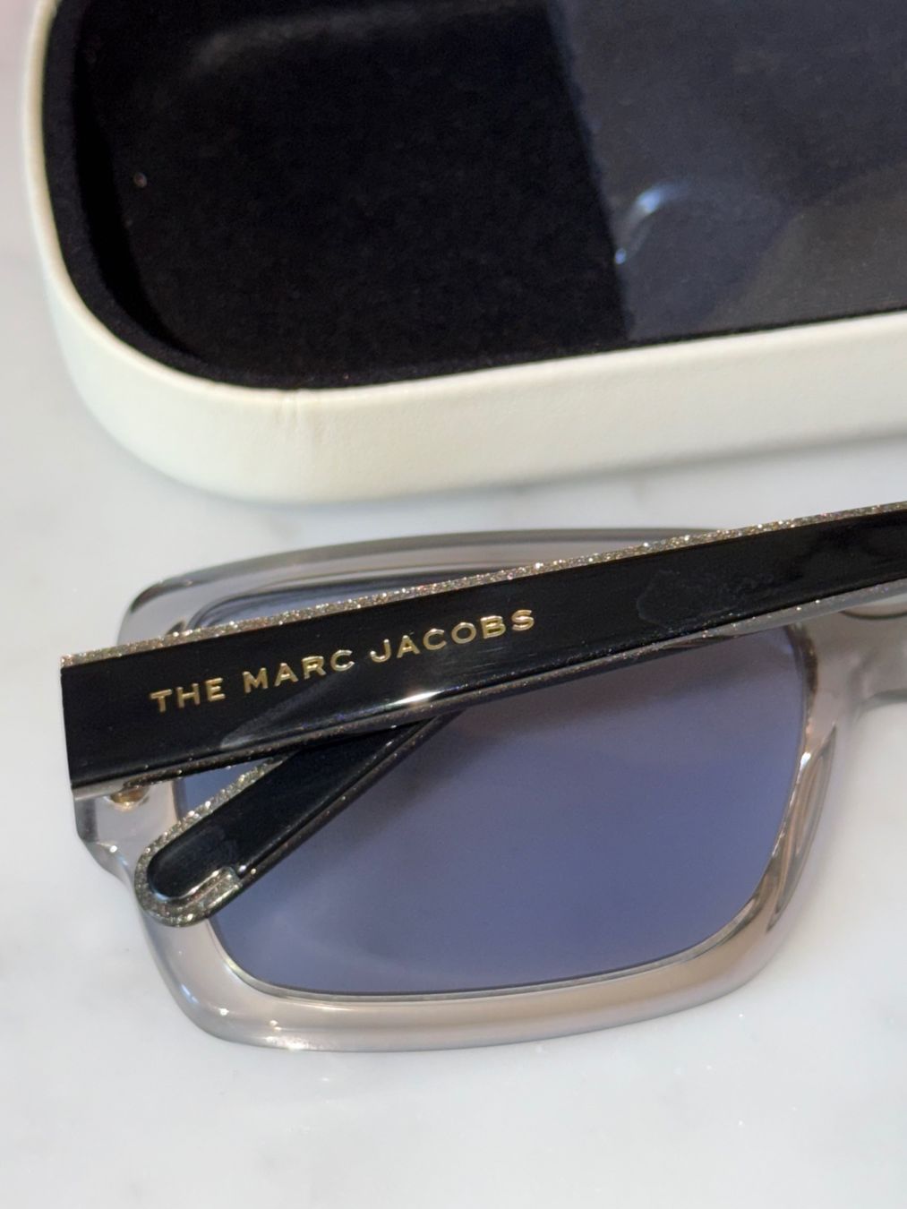 Marc Jacobs Occhiali & Lenti: Marc Jacobs Sonnenbrille, grau,Top Zustand! – Usato da Basel venduto da Blausara707 5