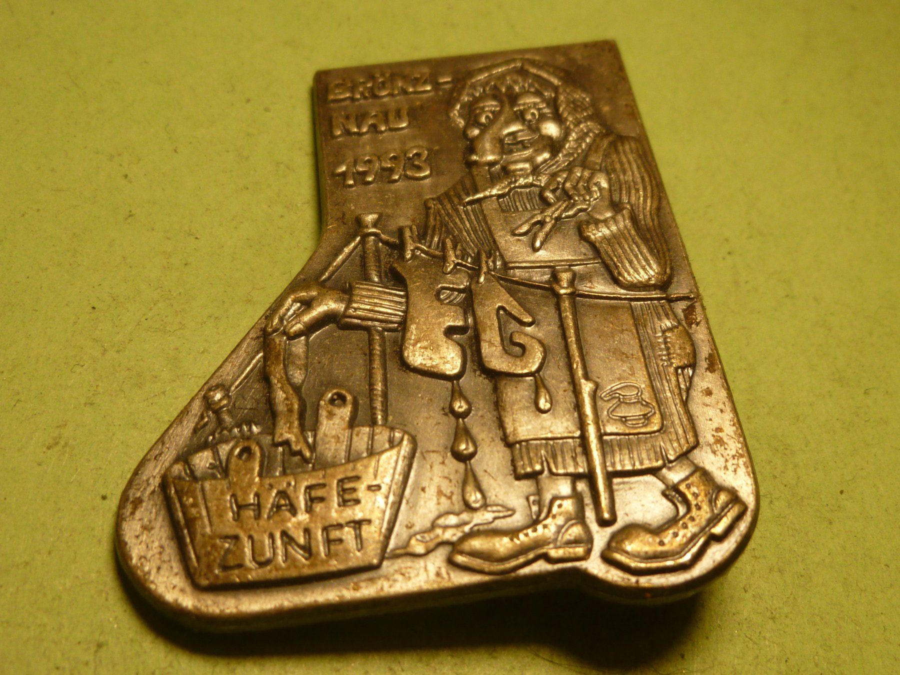 Placchette & Badge: BRÖNZNAU 1993 SILBER – Usato da Ried (Muotathal) venduto da Mandarin02