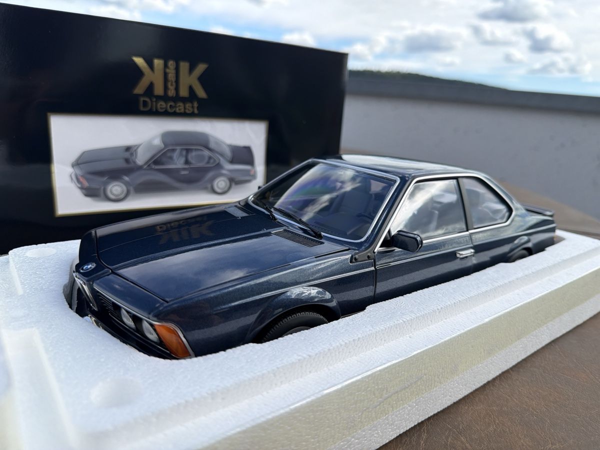 KK-Scale Modellautos: BMW 635 CSI blau - 1/12 - KK Scale – Neu und originalverpackt aus Wolfwil von Rolex1