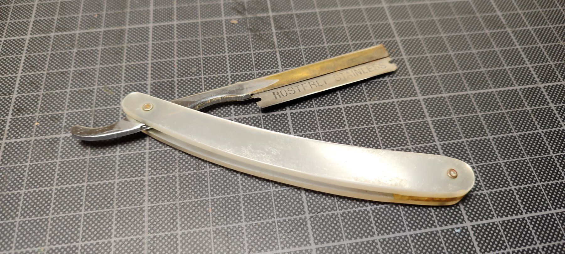 Rasoi & Lamette da barba: Wunderschönes altes Rasiermesser nr 5 – Usato da Gelterkinden venduto da MYSTOREFORYOU4460 2