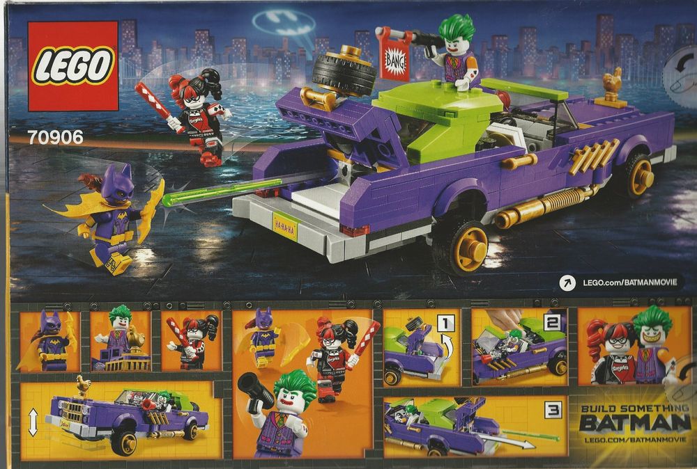 LEGO SUPER HEROES BATMAN 70906 FAMIGERATA LOWRIDER DI JOKER (Neu und ...
