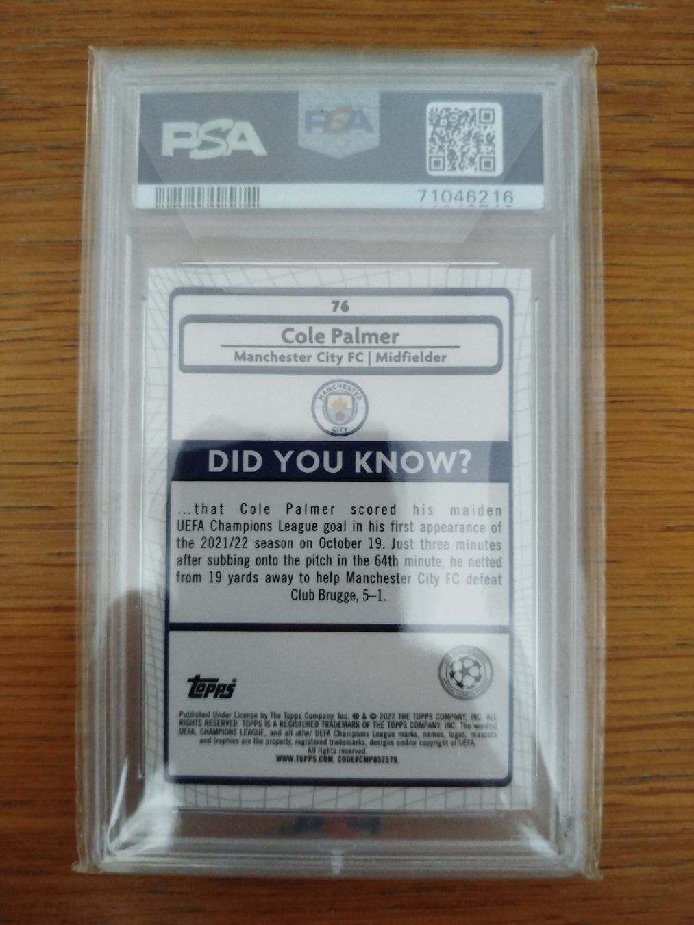 Sammelbilder & Trading cards: Cole Palmer RC PSA10 – Neu (gemäss Beschreibung) aus Wettingen von mirna04 1