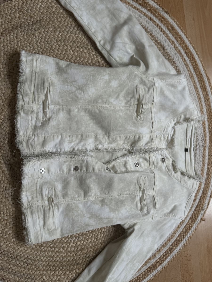 Giacche: Jeansjacke mit Fransen, hell, XXL – Usato da Gebenstorf venduto da Silversalmon 3