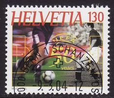 SBK-Nr. 1111 (50 Jahre UEFA 2004) ET-gestempelt