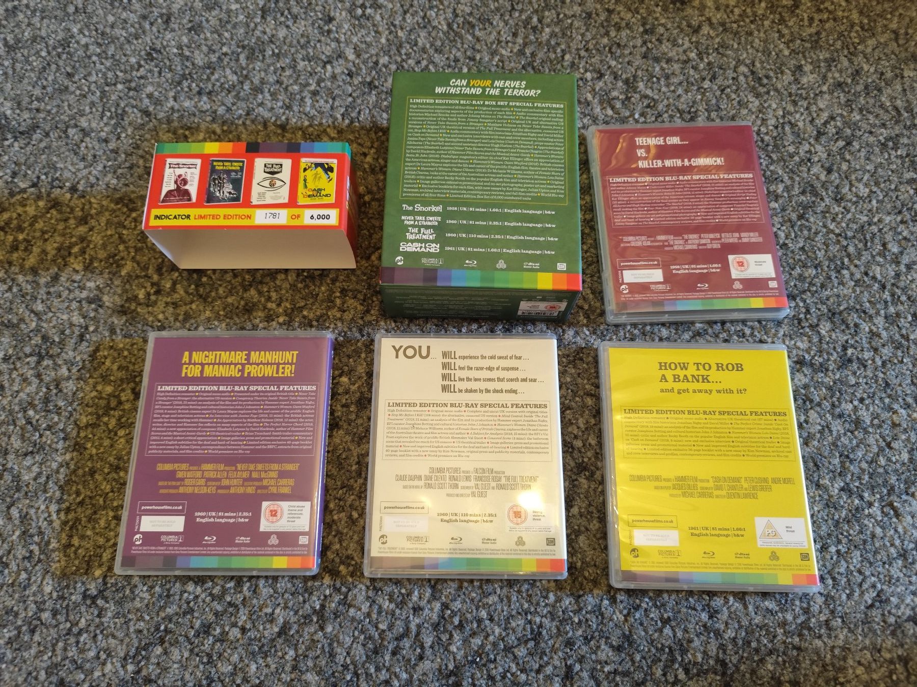 Tous les DVDs: HAMMER VOLUME TWO: CRIMINAL INTENT - LE Indicator UK – Neuf (Voir description) à Zofingen par Debohli 3