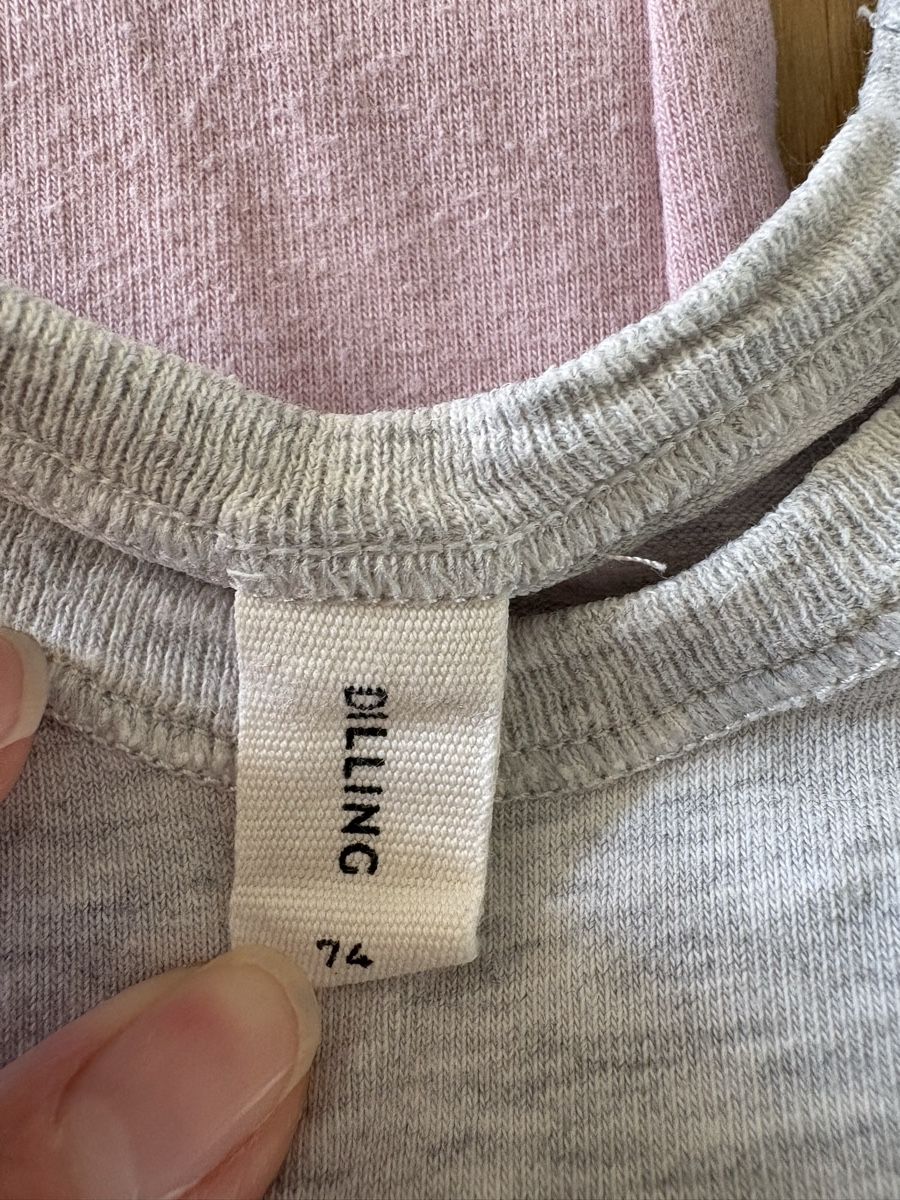 Dilling Lotti & Set di vestiti: DILLING Baby Langarm Bodys Grösse 74 – Usato da Zürich venduto da Evesophie 1