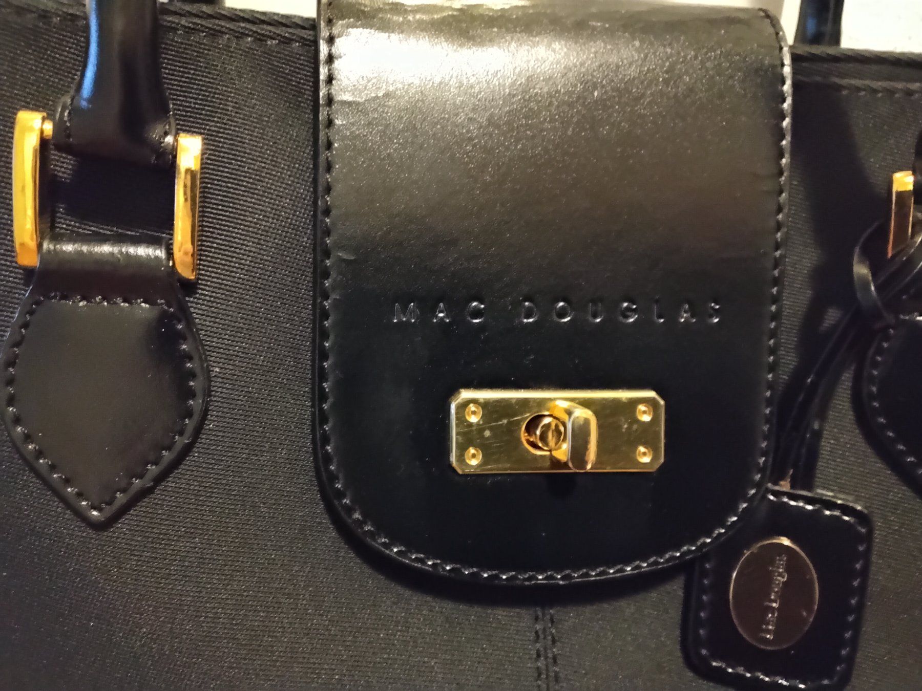 Borse da donna: Sac à main Mac Douglas noir élégant - neuf! – Nuovo (secondo la descrizione) da Chêne-Bourg venduto da Fio994 1