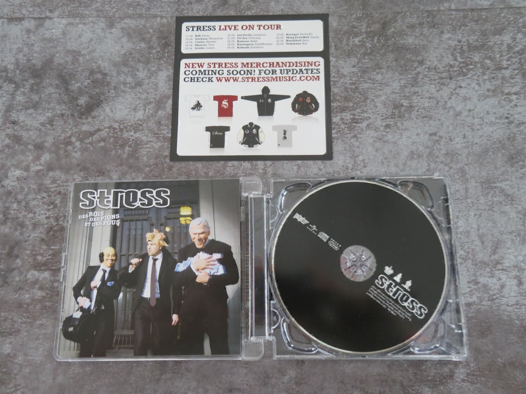 CD: STRESS Des Rois des Pions 2009 CH – Usato da Niederbipp venduto da Onyx32