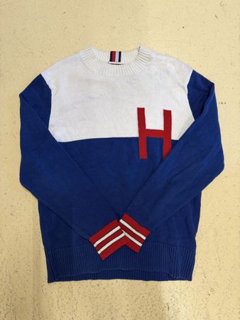 Tommy Hilfiger Pullover XL - Blau/Weiss - Top Zustand!