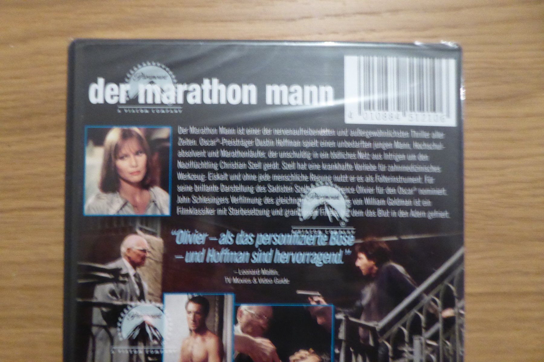 Alle DVDs: DVD OVP Der Marathon Mann Dustin Hoffman – Neu und originalverpackt aus Allschwil von Summelsarium 2