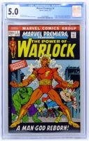 MARVEL PREMIERE #1 CGC 🔑 KEY ISSUE HIM REBIRTH MARVEL 1972