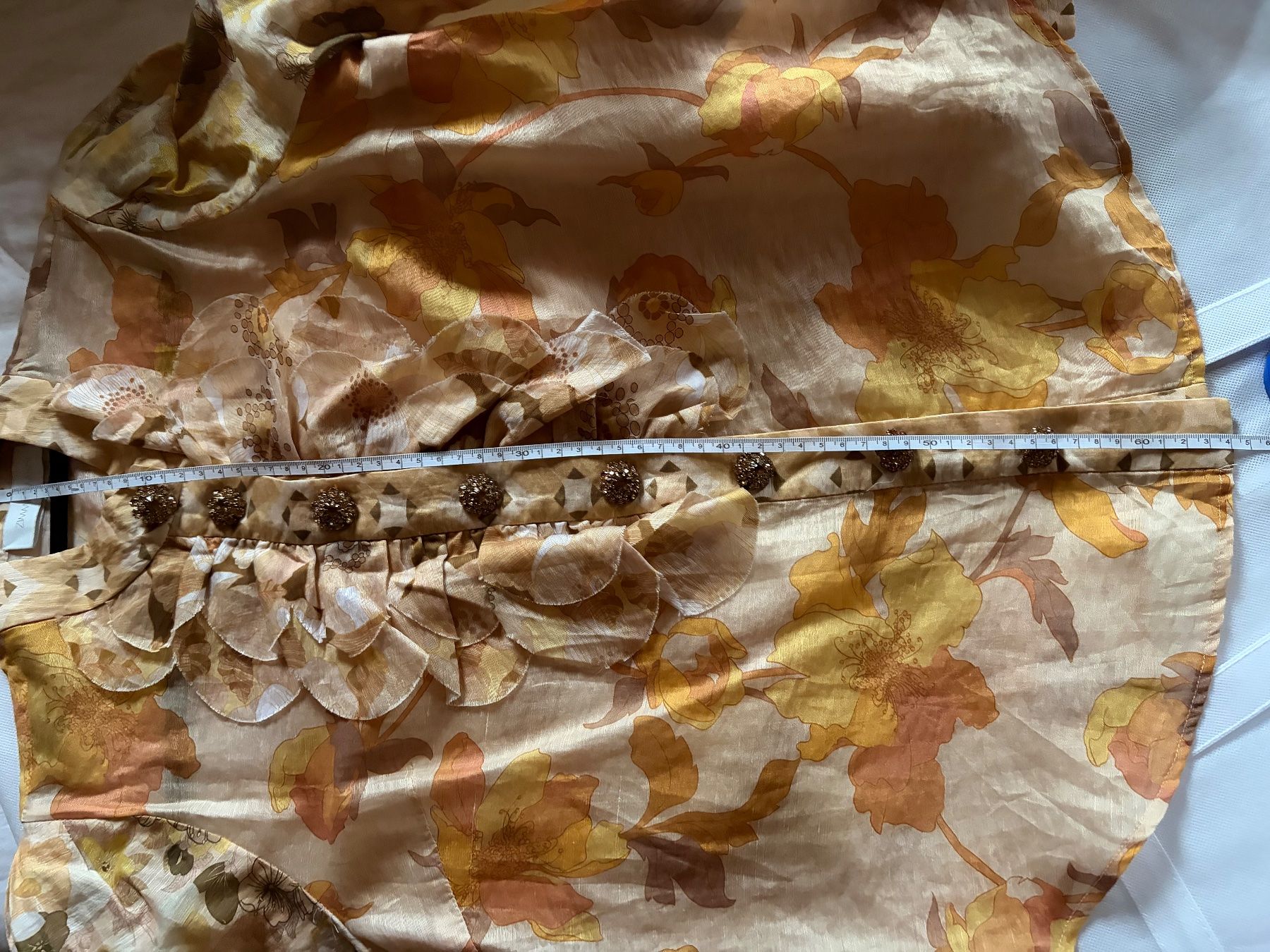 Camicette: Silk Linen Embellished Blouse – Usato da St.Josefen venduto da lop_lh8d 5