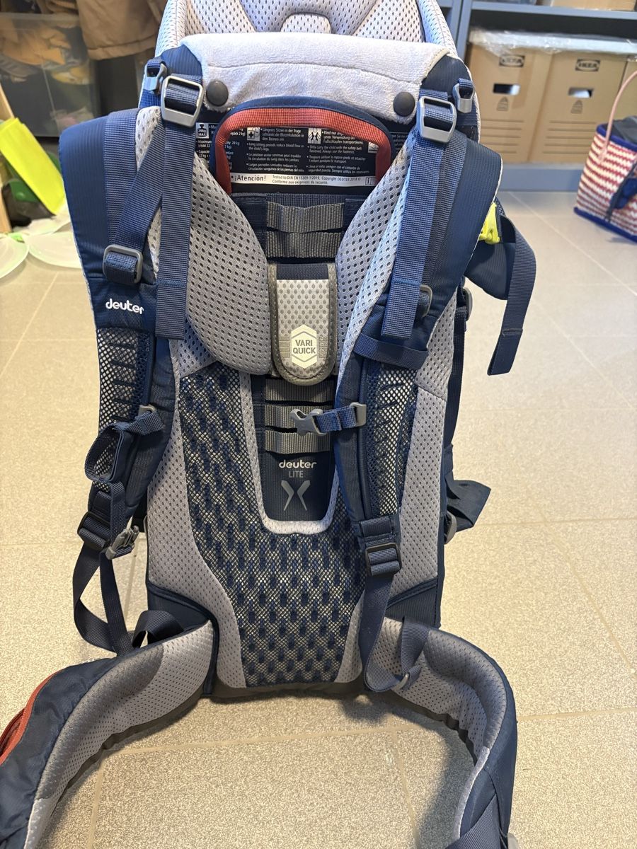 Deuter Marsupi portabebè: Wandertrage Deuter Kid Comfort Active midnight  – Usato da Widnau venduto da davidon 3
