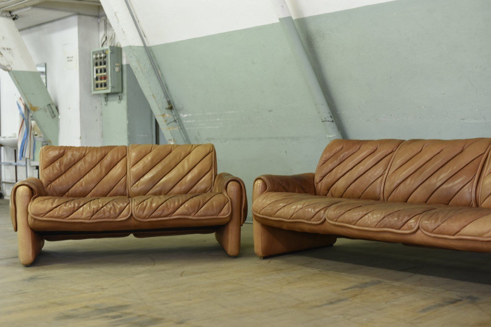 Divani: Vintage Leder Polstergruppe – Usato da Lichtensteig venduto da UsedIN 6