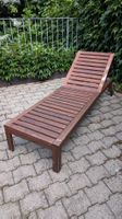 IKEA ÄPPLARÖ Sonnenliege aus Holz – inkl. passendem Kissen