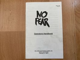 Original Flipper Handbuch No Fear (mini)
