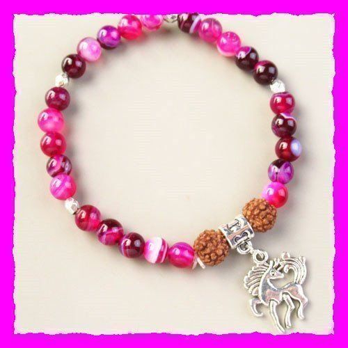 Bracciali & Braccialetti: ♛ Achat Stretch Armband – Nuovo e nell'imballaggio originale da Oberglatt ZH venduto da Hot-Spot 1
