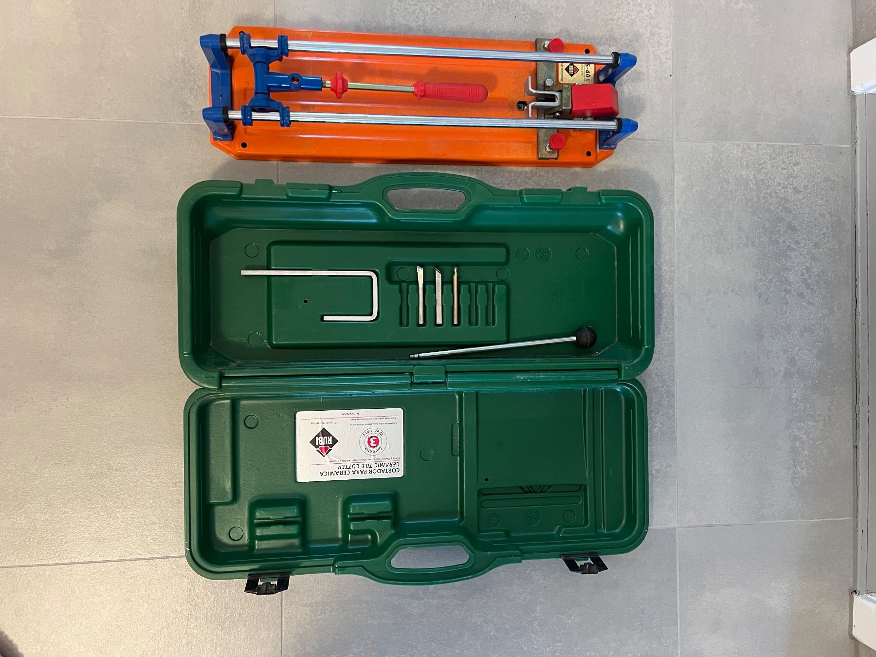 Tutti gli attrezzi: Fliesenschneider RUBI -TS—40 – Usato da Langenthal venduto da langenthal333 1