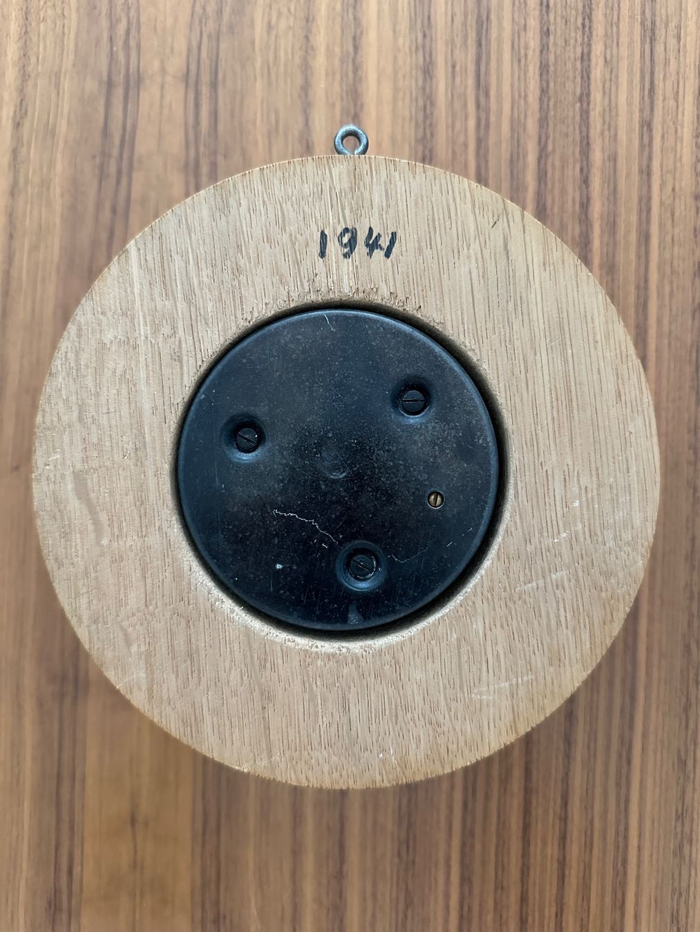 Sonstige antike Technik & Geräte: Antikes Barometer- und Thermometer-Set aus Holz – Gebraucht aus Basel von Pulcinella34 7
