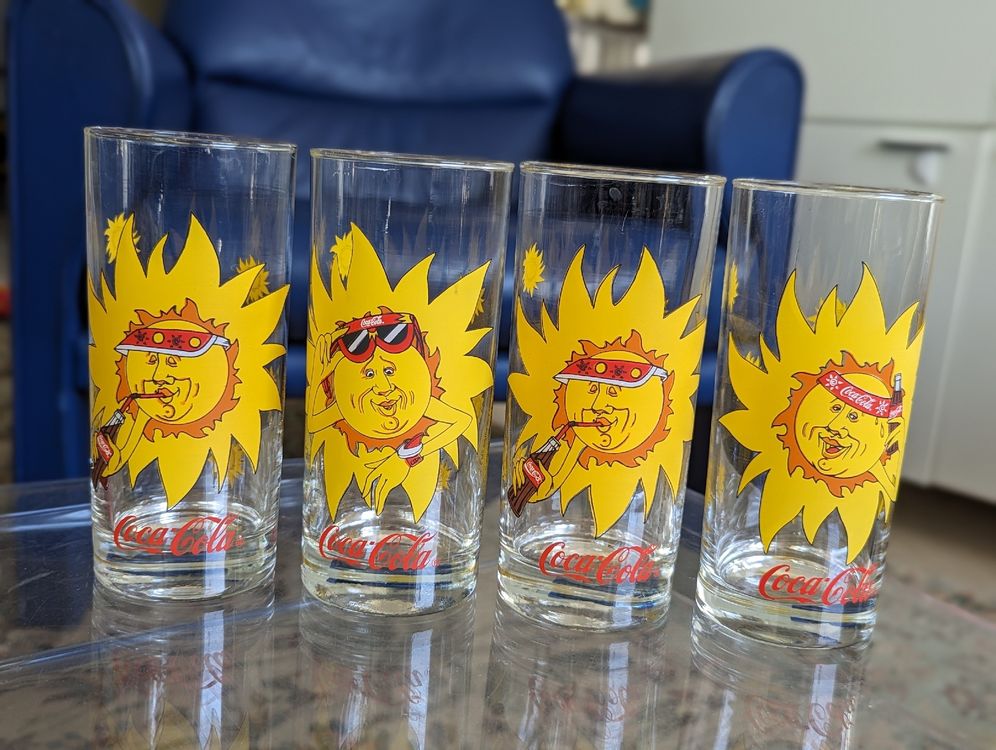 vintage 1995 Coca Cola glasses | Kaufen auf Ricardo