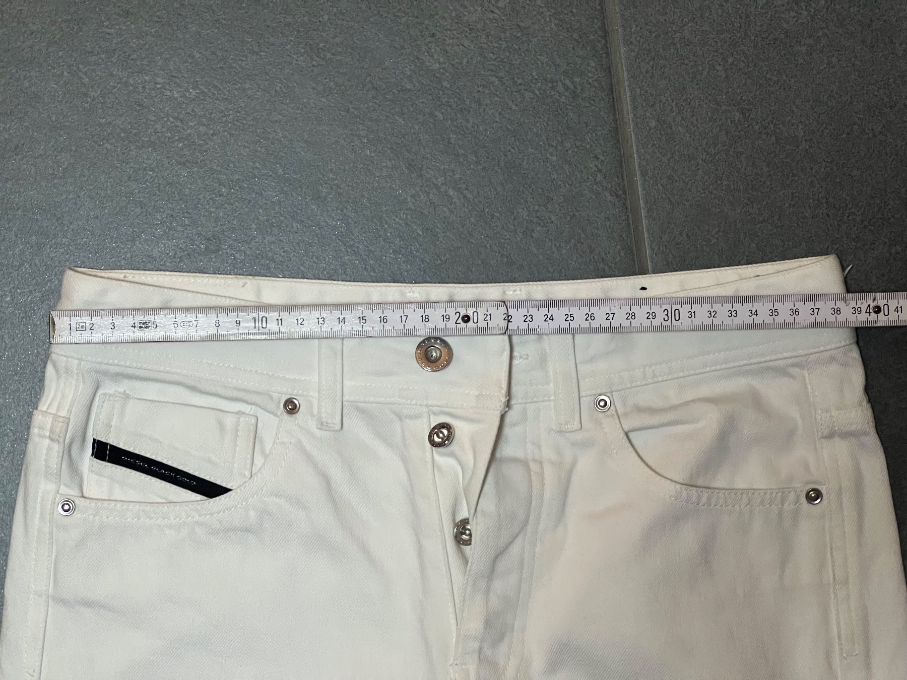 Diesel Jeans: Diesel Black Gold Type 169 white jeans – Usato da Boudry venduto da LuigiLoot 9