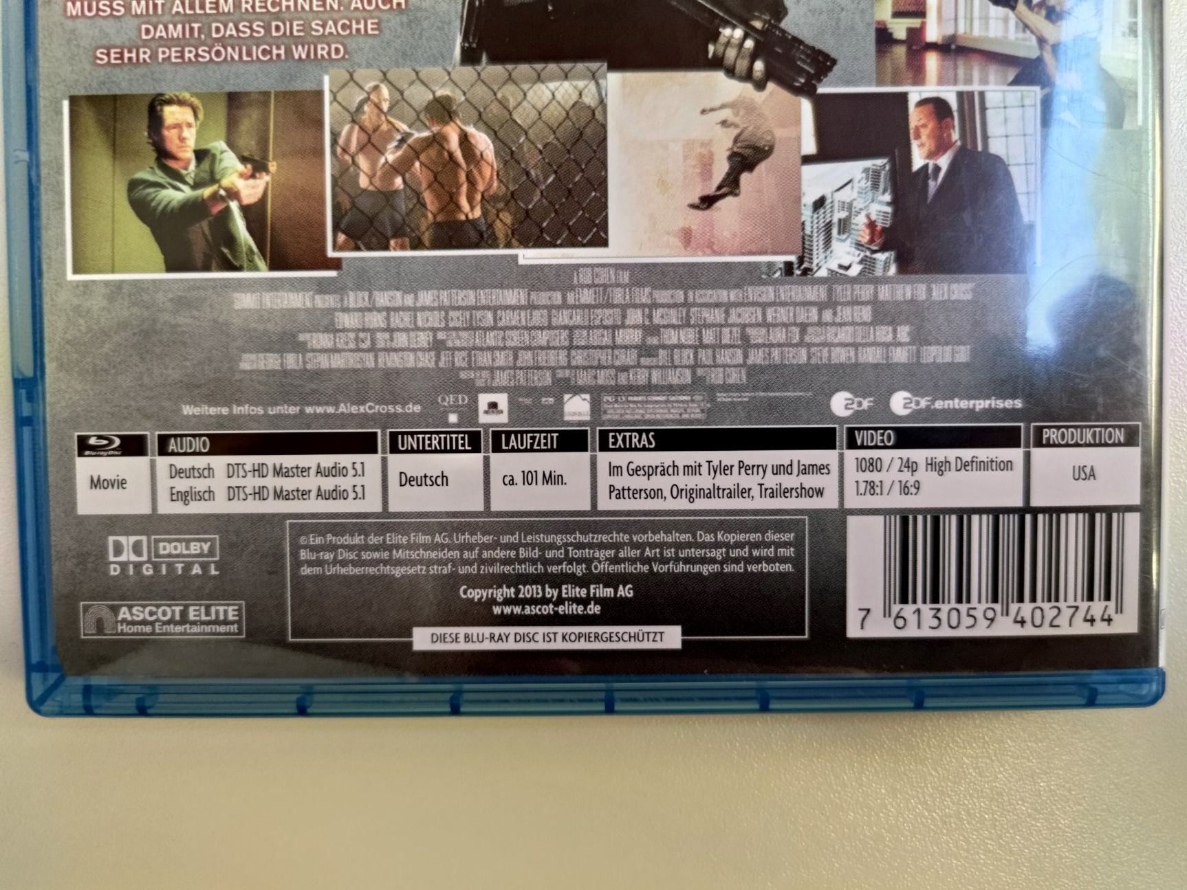 Alle DVDs: Alex Cross – Gebraucht aus Liestal von Kratzilla 3