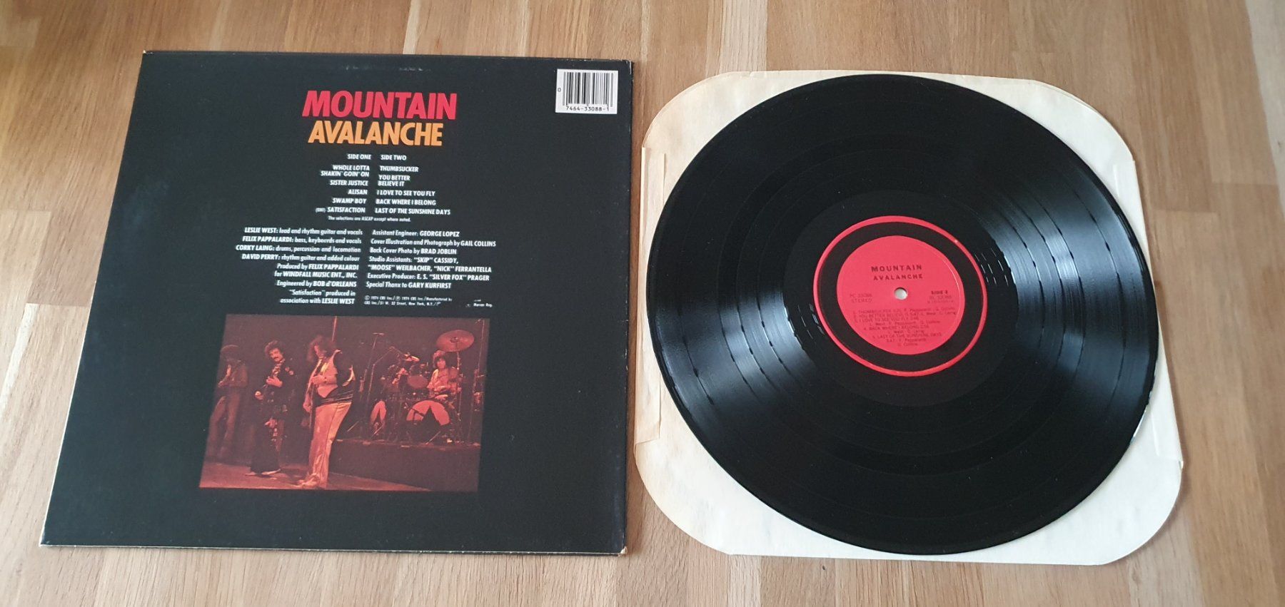 Dischi in vinile: MOUNTAIN. Avalanche, USA LP, NEUWERTIG! – Nuovo (secondo la descrizione) da Kreuzlingen venduto da Cdschlumpf 1