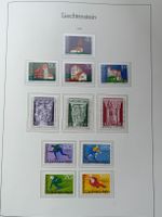 Liechtenstein Briefmarken Komplettsatz von 1975, Top
