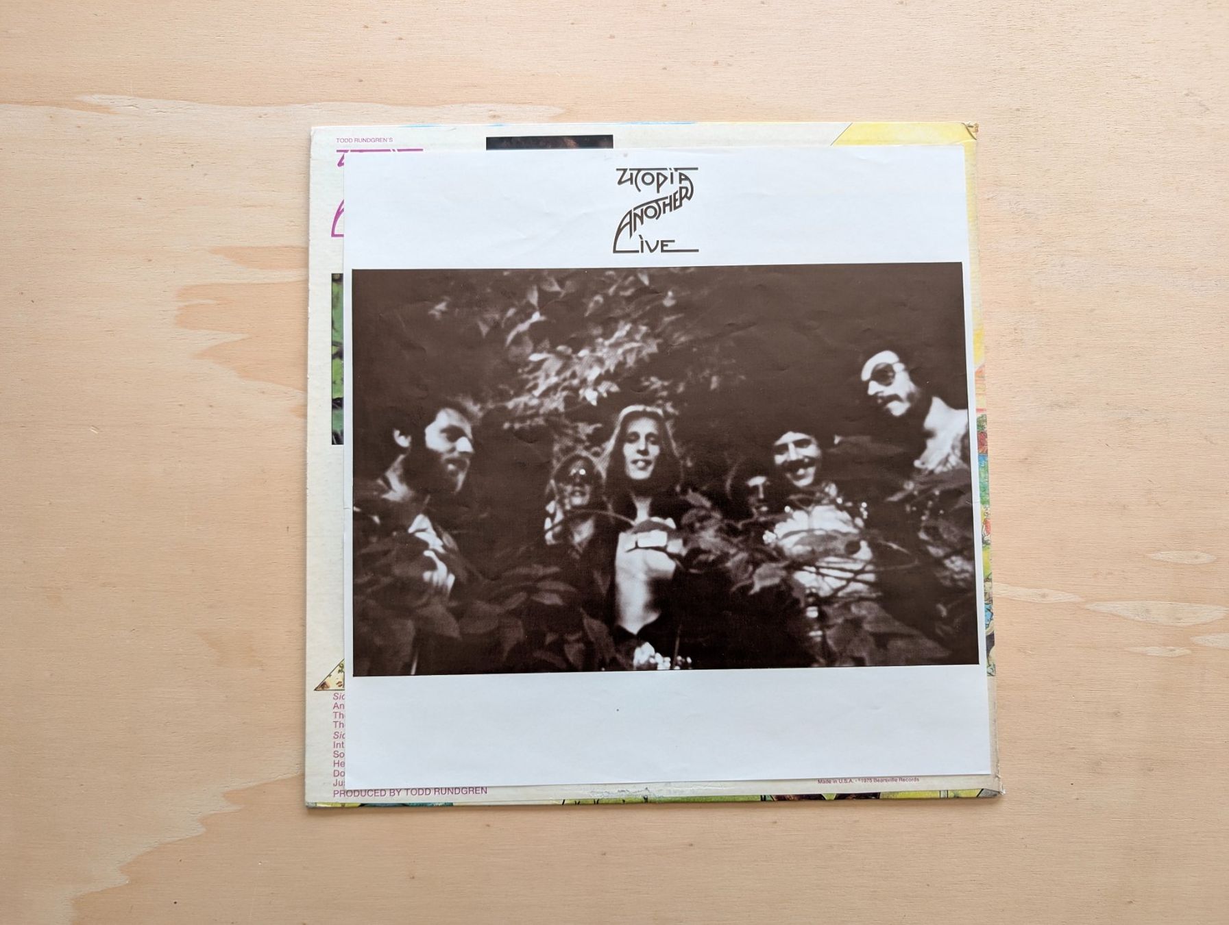 Schallplatten: Todd Rundgren's Utopia – Another Live  US 72 (first) – Gebraucht aus Ebikon von soundundvielfalt 4