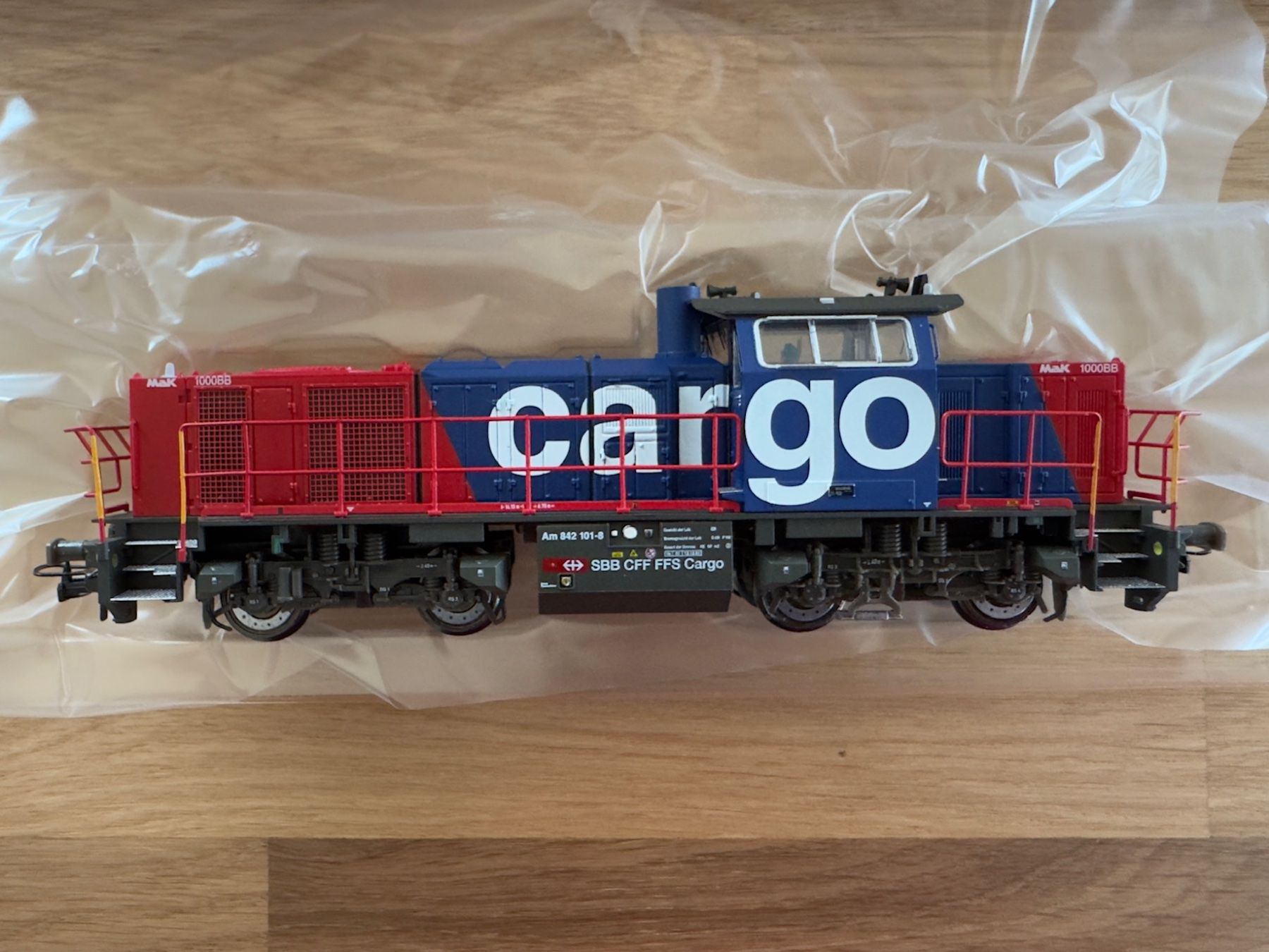 Mehano Modellini di ferrovie: Mehano 90240 Am 842 SBB CFF FFS Cargo DC – Nuovo e nell'imballaggio originale da Yverdon-les-Bains venduto da ele_z7jf 1