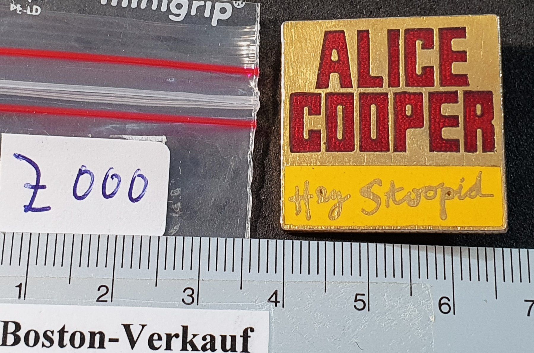 Broches & Aiguilles: Z000 - Brosche Musik  Alice Cooper Hey Stoopid – D'occasion à Reinach BL par Boston-Verkauf 2
