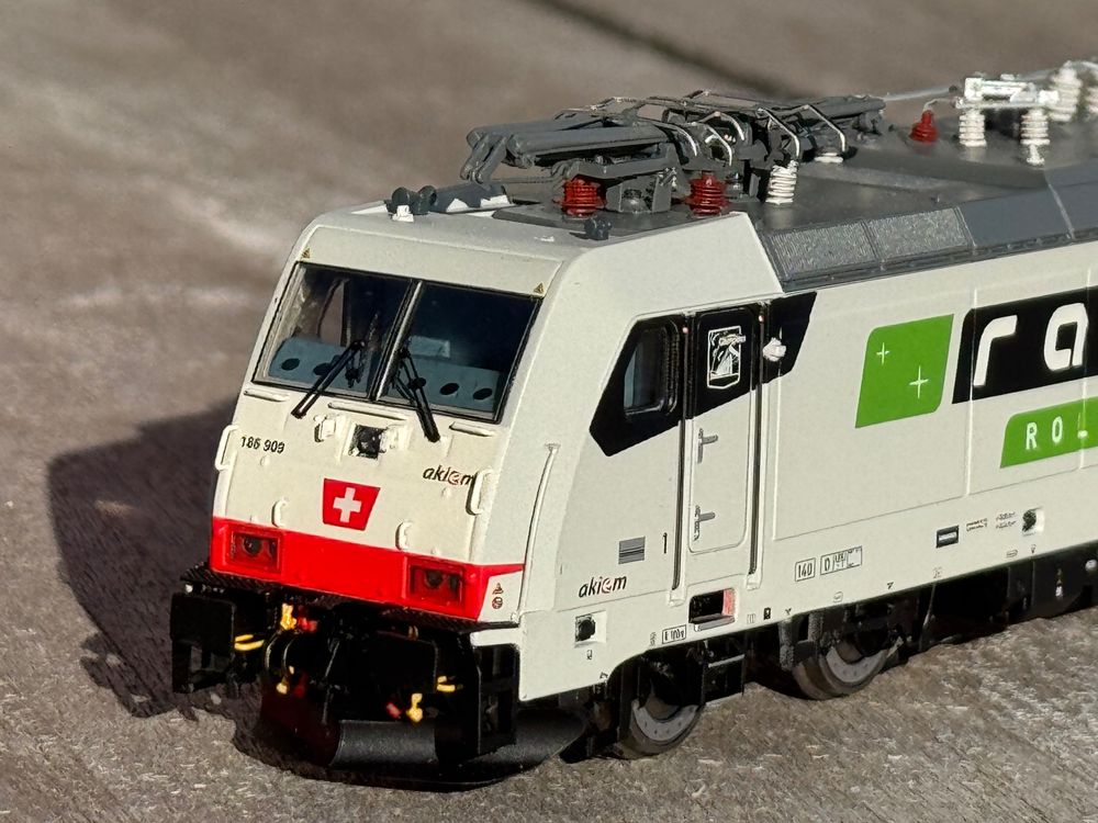 ACME Modelleisenbahnen: ACME SBB RALPIN BR 186 909-6 Monte Olimpino SOUND  neu – Neu (gemäss Beschreibung) aus Goldau von Bergsturz1806 3