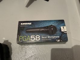 Shure PGA58 Vocal Mikrofon - Neu!