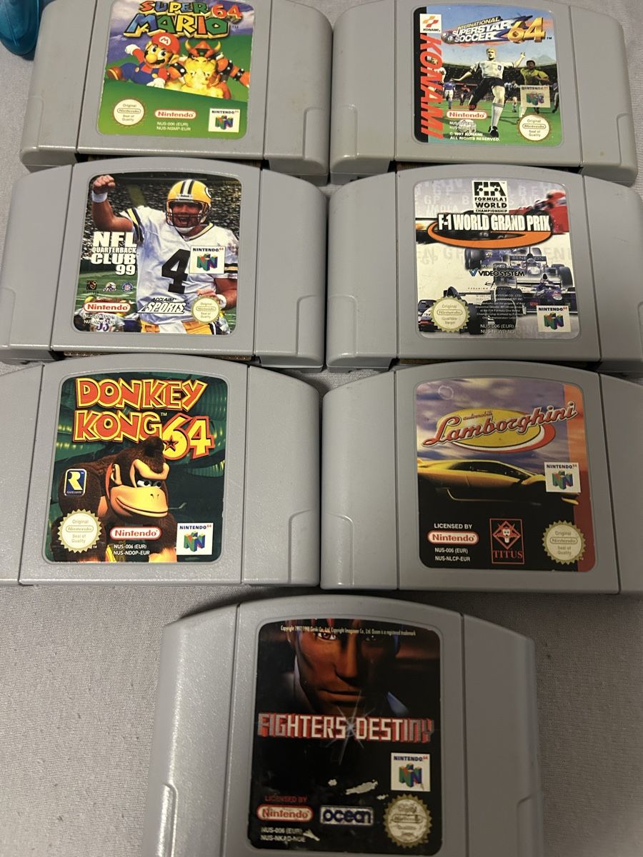 Nintendo Console: Nintendo 64 Konsole mit 7 Top spiele – Usato da Oftringen venduto da Breza22 3