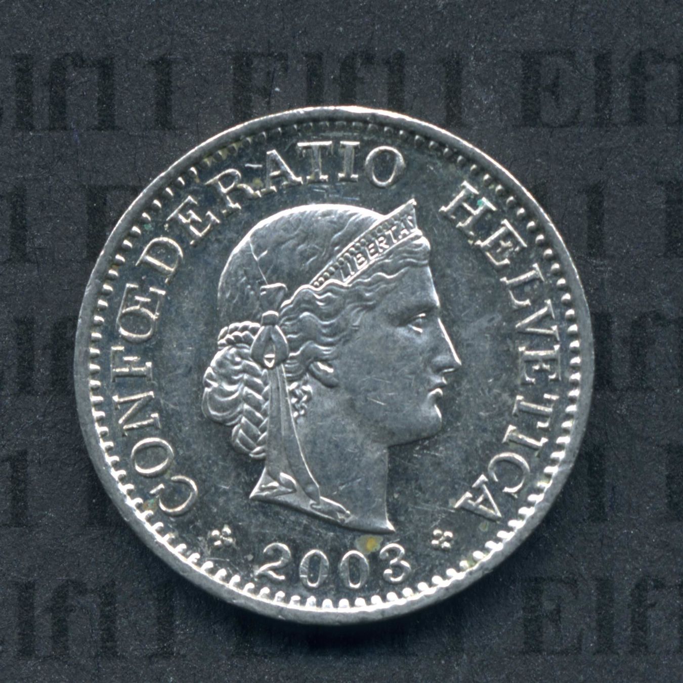 Tutti le monete: CHF___0.10 2003 vz 10 Rappen – Usato da Widnau venduto da Elf11