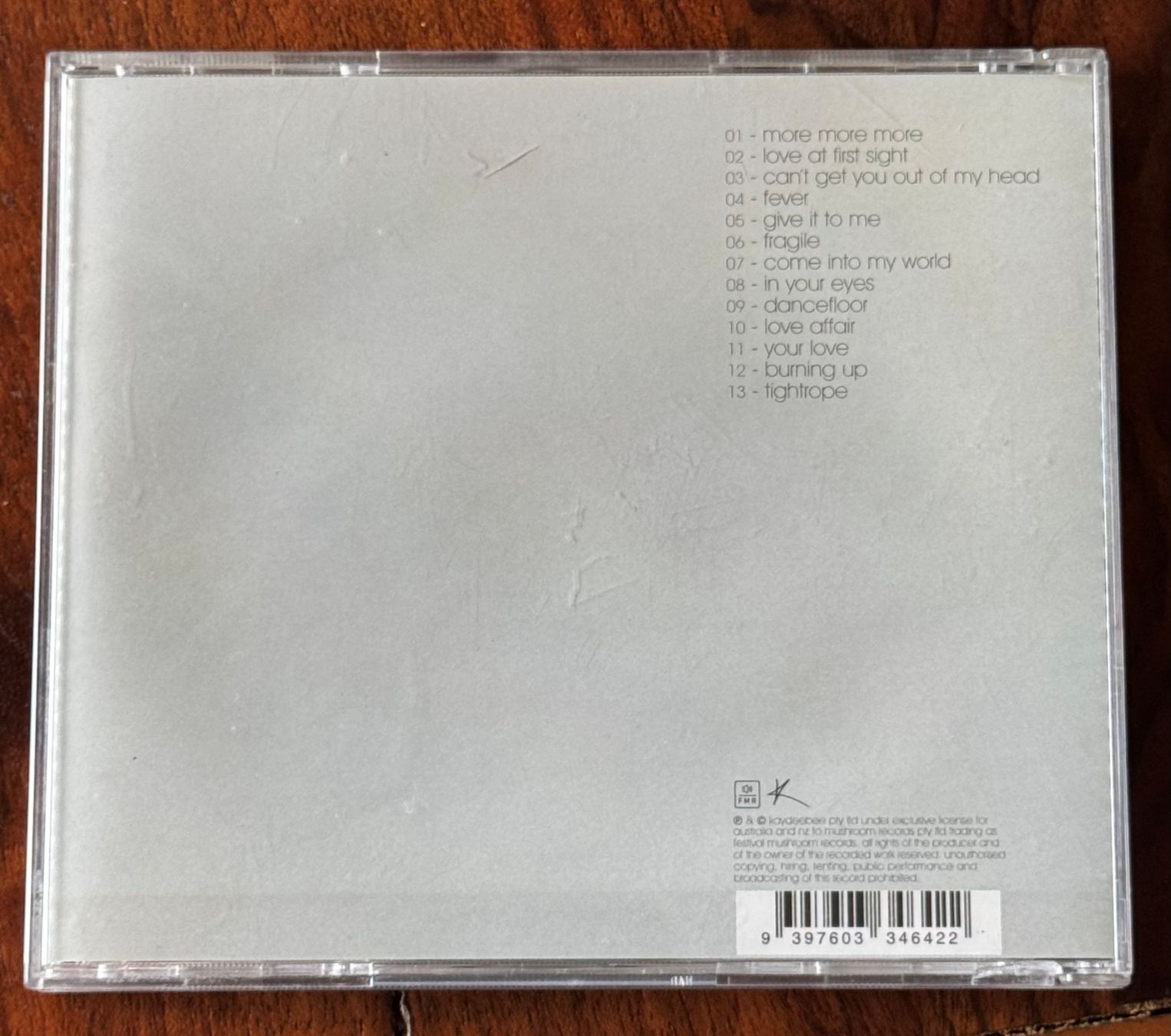 CD: Kylie - Fever CD Album – Usato da Dällikon venduto da Arkana_23 1