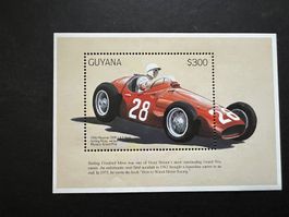 Guyana - 1998 - Grand Prix Ferrari Block ** Luxus (D291)