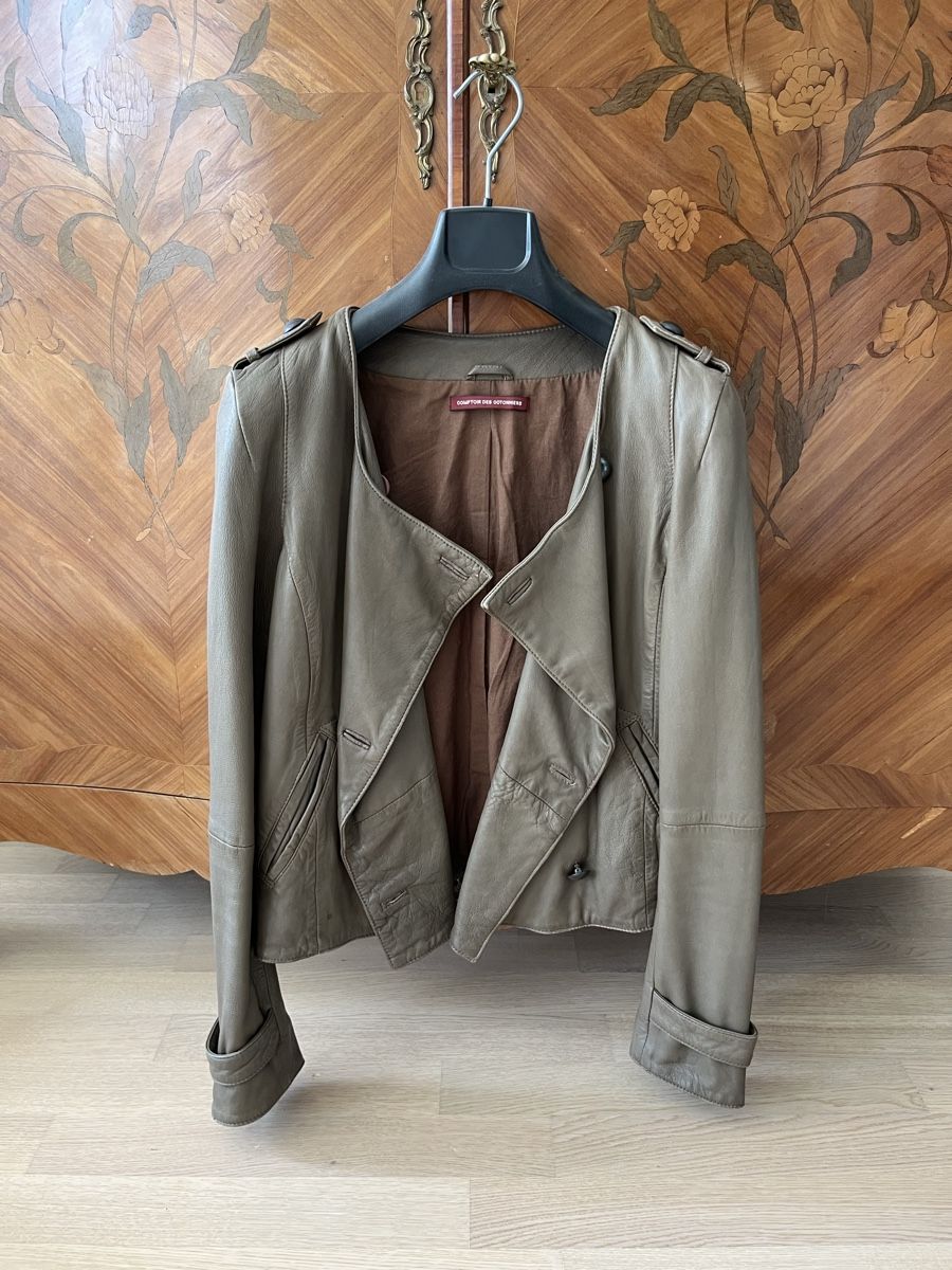 Comptoir des Cotonniers Giacche: Blouson cuir Comptoir des Cotonniers – Usato da Chêne-Bougeries venduto da lis_cww5 2