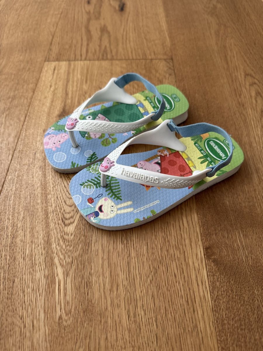 Havaianas Scarpe per ragazzi: Havaianas - Peppa Wutz, Gr. 27/28 – Usato da Interlaken venduto da fbnscl 2