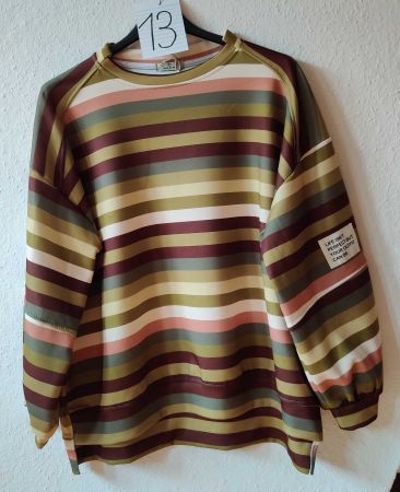 Pulli Sweater Streifen neu EG 38-44 Polyester Viskose