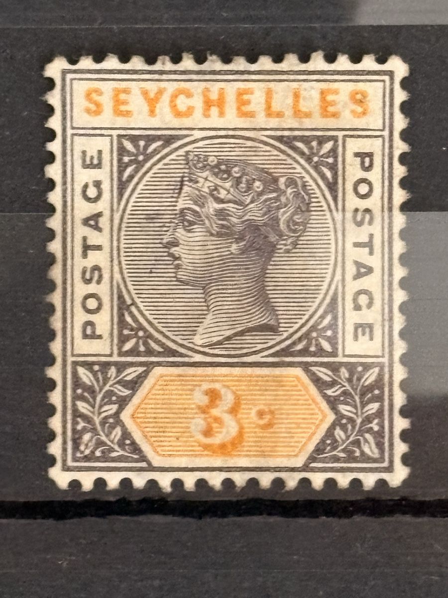 Tutti i francobolli: Timbre Seychelles 3 cents impérforé 1870 – Nuovo (secondo la descrizione) da Carouge GE venduto da irma016