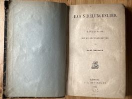 Das Nibelungenlied Karl Bartsch Leipzig 1874