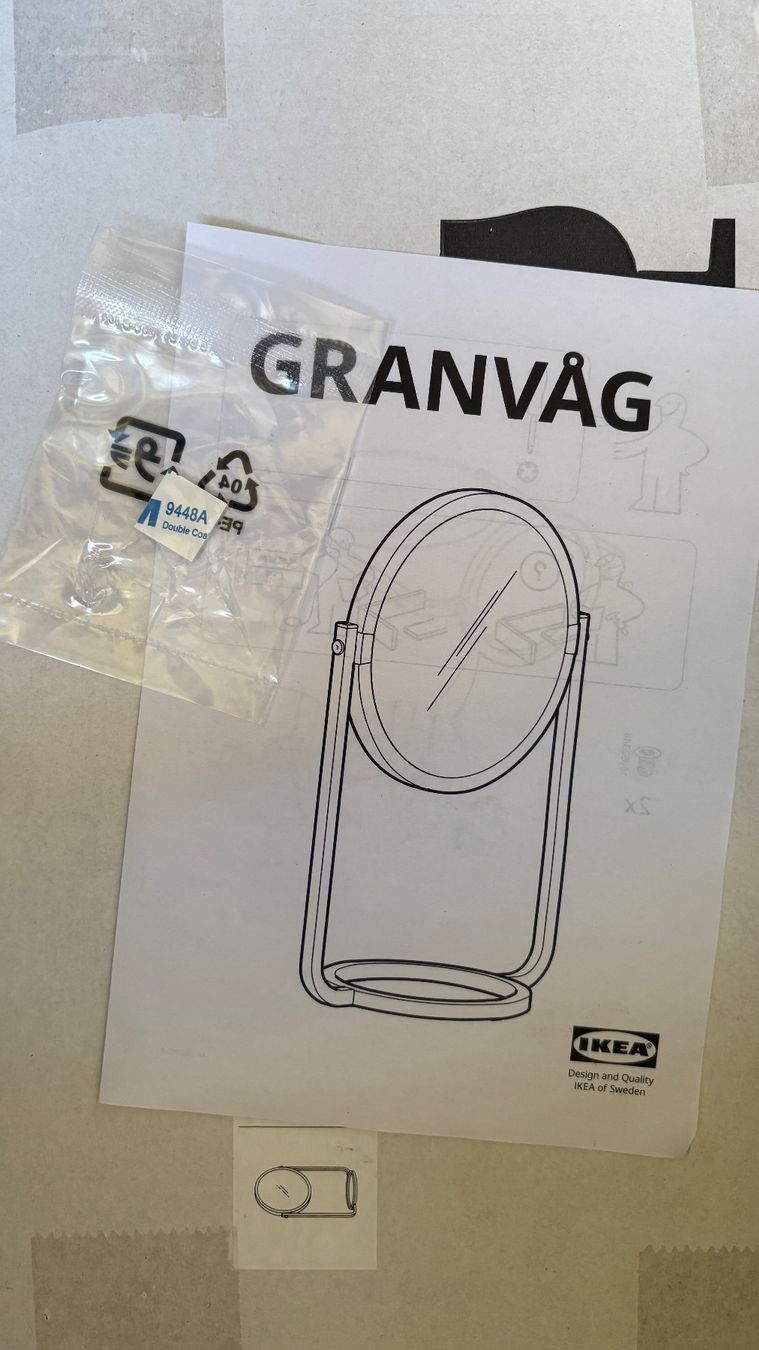 Ikea Spiegel: GRANVÅG table mirror - unavailable in Europe – Neu (gemäss Beschreibung) aus Adliswil von fashionholic 1