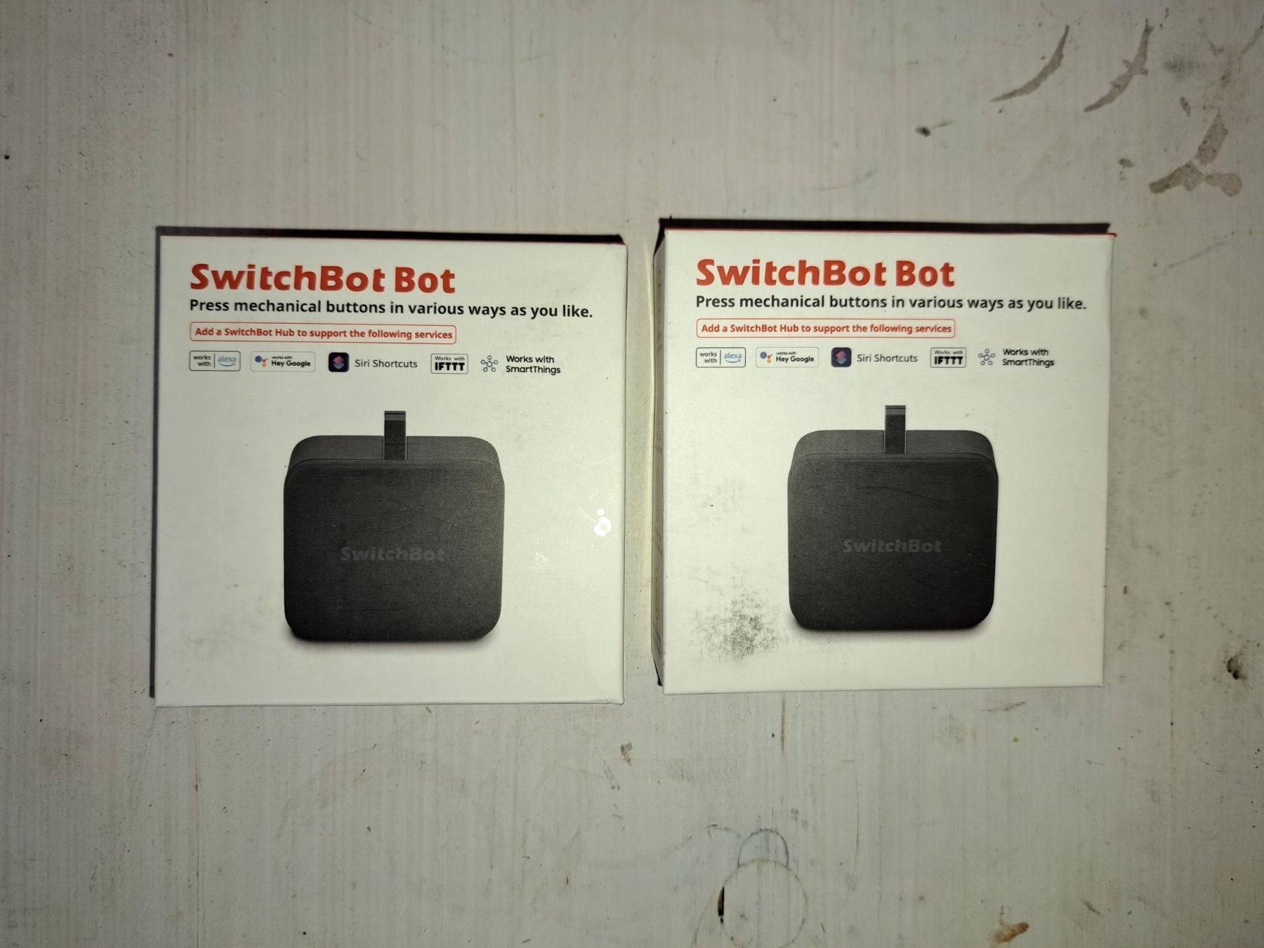 Interruttori: 2x Switch Bot – Nuovo e nell'imballaggio originale da Winterberg ZH venduto da mel_xn25