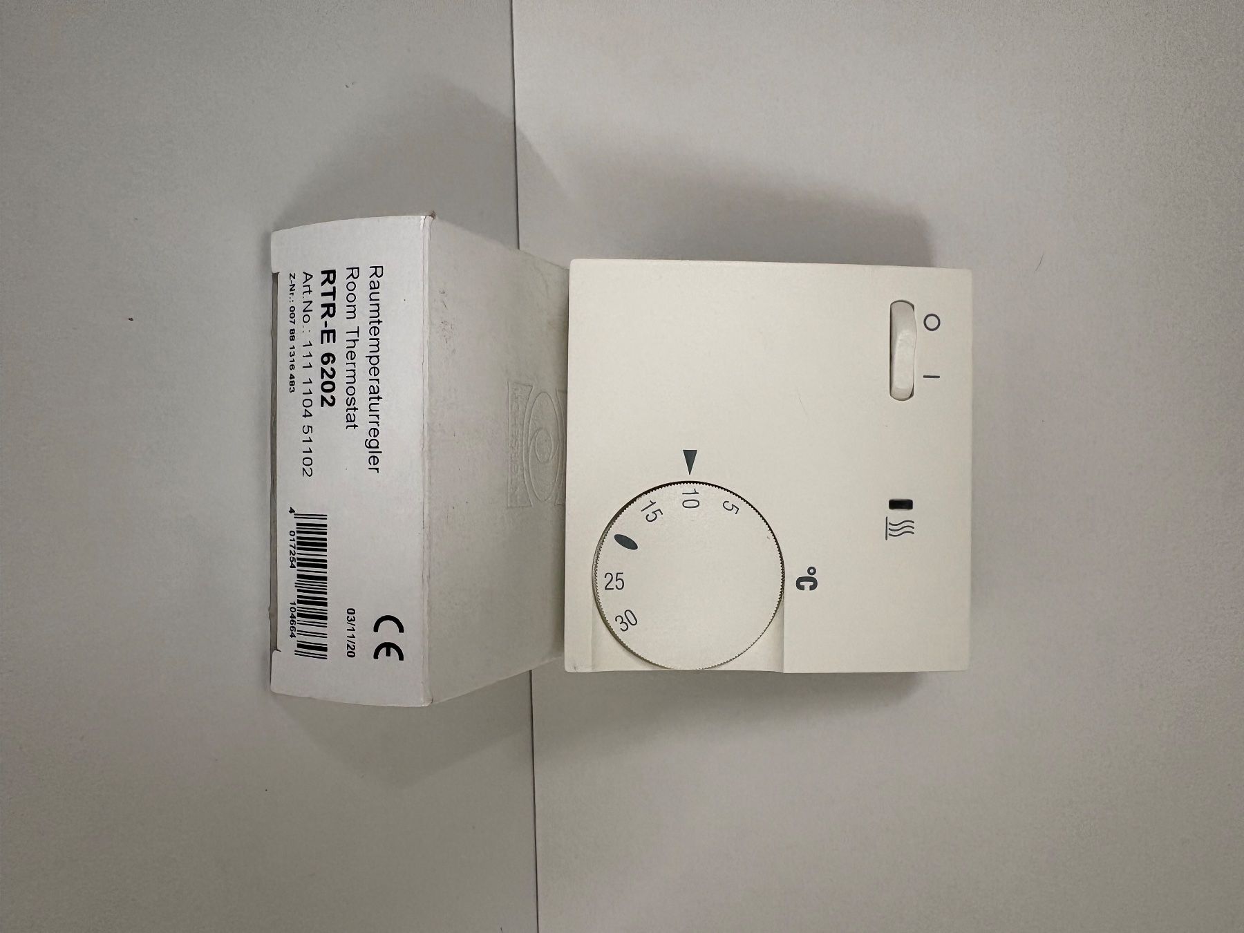 Altro per la casa: Thermostat d'ambiance Eberle RTR blanc – Nuovo e nell'imballaggio originale da Venthône venduto da TAR 1