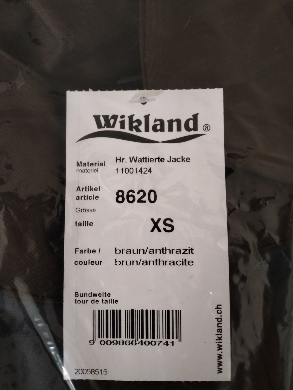 Wikland Jacken: Wattierte Jacke Wikland 8600 Gr. XS – Neu und originalverpackt aus Uerkheim von Kaufoption 7