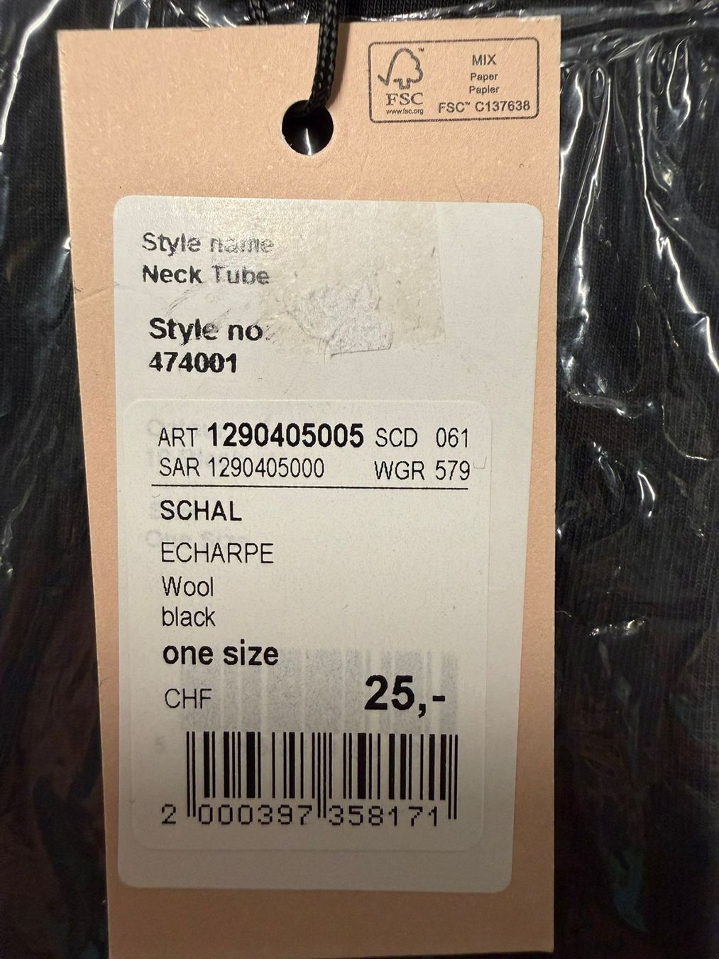 Foulards, Tücher & Schals: Neck Tube / Schlauch-Schal – Neu und originalverpackt aus Zweisimmen von Mousie 1