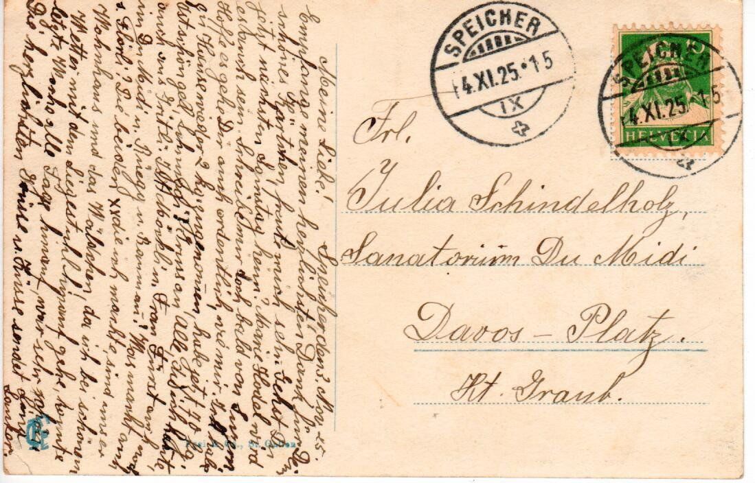 Cartes postales: Speicher  1925 – D'occasion à Wolhusen par Curver9 1