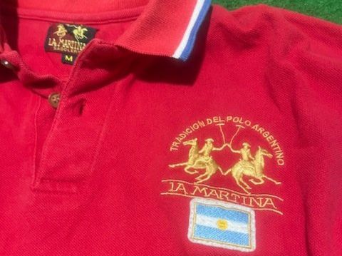 La Martina Magliette Polo: echtes POLO  T shirt - Martina  - Argentinien – Usato da Romanshorn venduto da Knut4 1