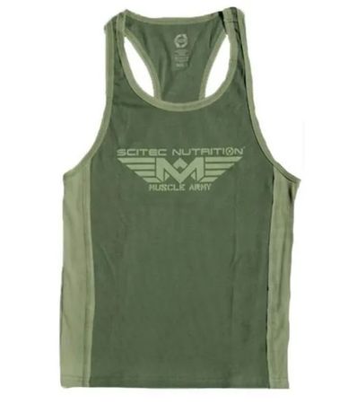 Scitec Nutrition Muscle Army Tank Top  Sommer Fitness M NEU